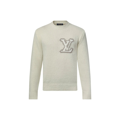 Louis Vuitton White Men's Sweater