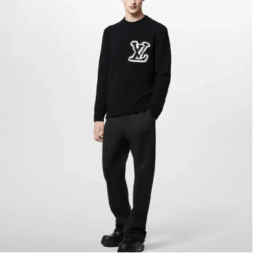 Louis Vuitton Black Men's Sweater