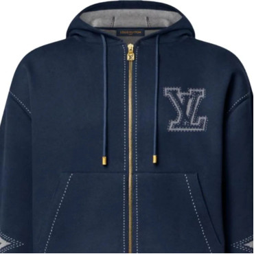 Louis Vuitton Blue Men's Hoodie