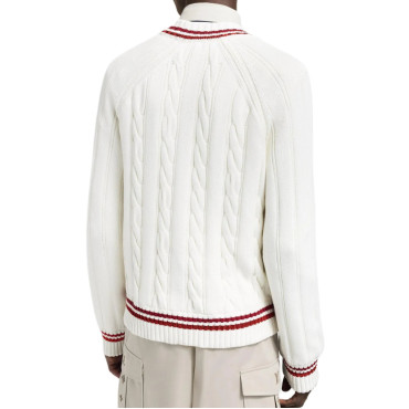 Louis Vuitton White Men's Sweater
