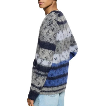 Louis Vuitton Monogram Mohair Men's Cardigan