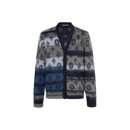 Louis Vuitton Monogram Mohair Men's Cardigan