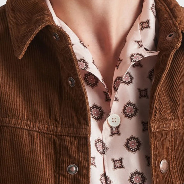 Prada Brown Men's Shirt