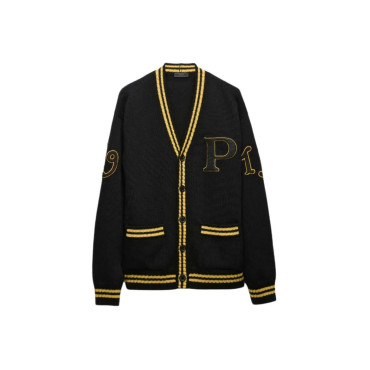 Prada Black Men's Cardigan