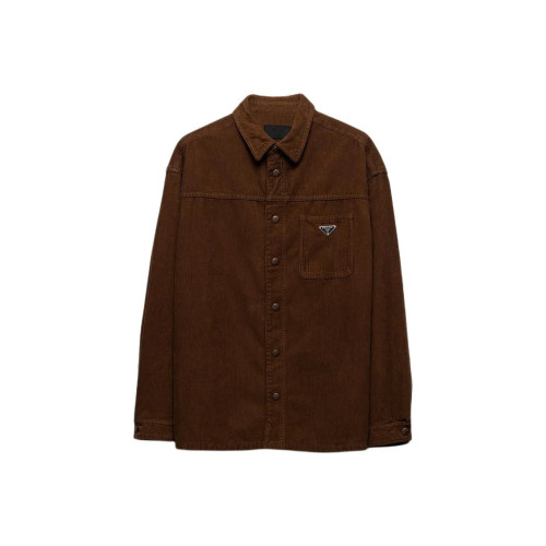 Prada Brown Men's Shirt