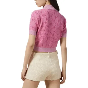 Logo Pink Polo Shirt