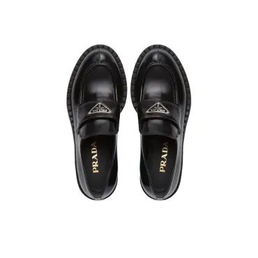 PRADA  Black Fashion Loafers