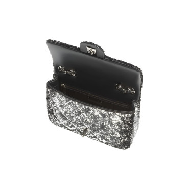 Silver Shoulder Bag