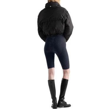 Short Black Down Jacket