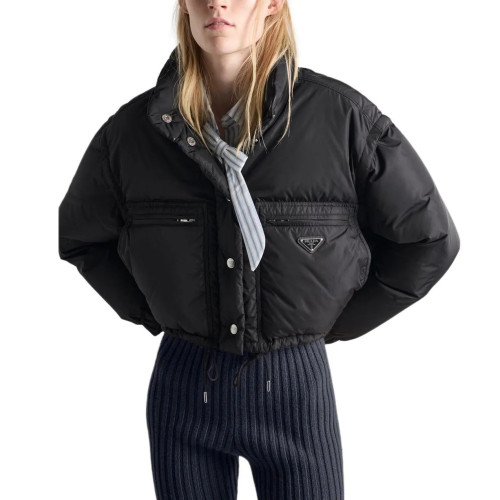 Short Black Down Jacket