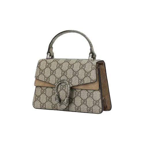 Ebony Collabed Logo Beige Bag