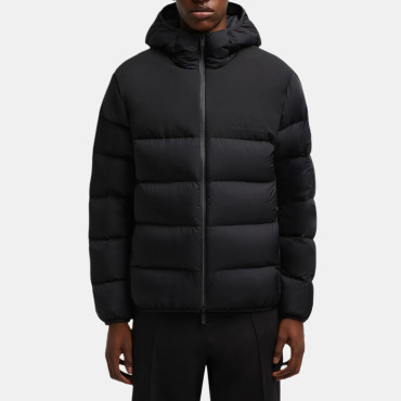 Black Men's Down Jacket