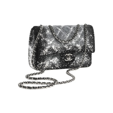 Silver Shoulder Bag