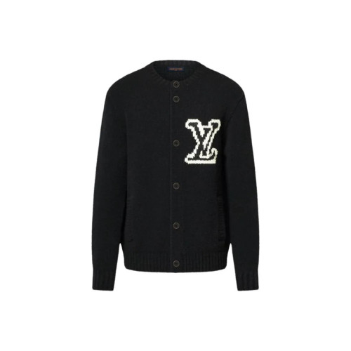 Black Men's Cardigan